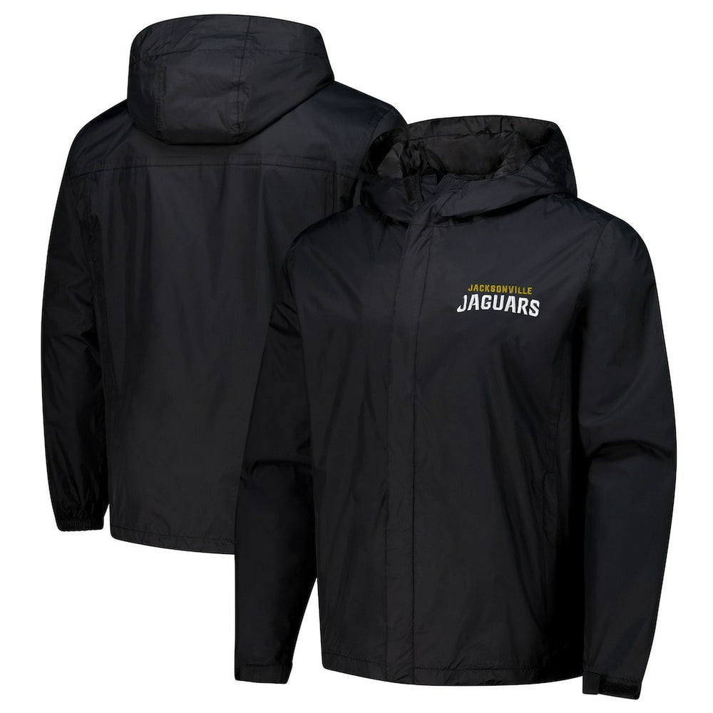 Jacksonville Jaguars Dunbrooke Tropic Waterproof Packable Full-Zip Hoodie Jacket - Black sale