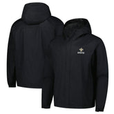 New Orleans Saints Dunbrooke Tropic Waterproof Packable Full-Zip Hoodie Jacket - Black discount
