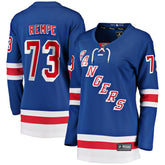Matt Rempe New York Rangers Fanatics Women's Home Breakaway Jersey Blue