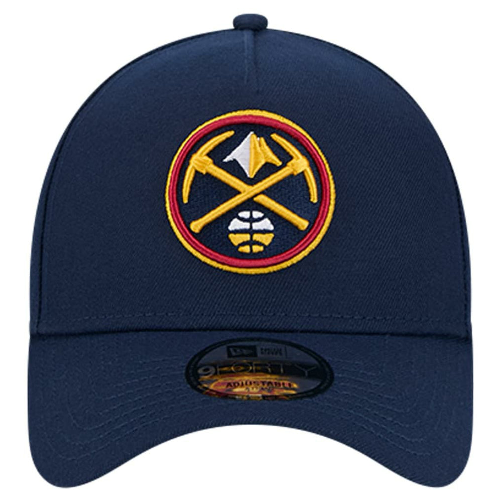 Denver Nuggets A-Frame 9FORTY Adjustable Hat sale - Navy | New Era shop