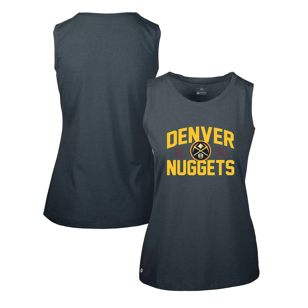 Denver Nuggets Levelwear Women's Macy Tank Top sale - Navy shop