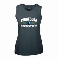 Minnesota Timberwolves Levelwear Women's Macy Tank Top - Navy on sale