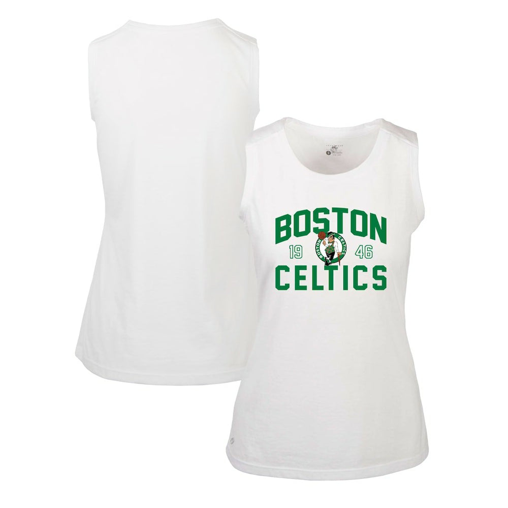 Boston Celtics Levelwear Women's Macy Tank Top - White shop