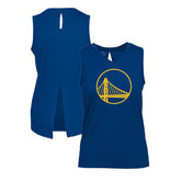 Golden State Warriors Levelwear Women's Paisley Core V-Neck Tank Top sale - Royal online