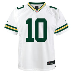 Jordan Love Green Bay Packers Youth Game Jersey - White | Nike for sale