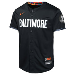 Adley Rutschman Baltimore Orioles Youth City Connect Limited Player Jersey - Black | Nike