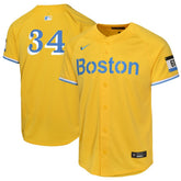 David Ortiz Boston Red Sox Youth City Connect Limited Player Jersey - Gold | Nike
