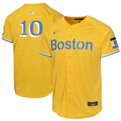 Trevor Story Boston Red Sox Youth City Connect Limited Player Jersey - Gold | Nike