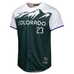 Kris Bryant Colorado Rockies Youth City Connect Limited Player Jersey - Green | Nike