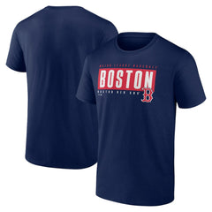 Boston Red Sox Blocked Out T-Shirt - Navy