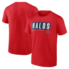 Los Angeles Angels Blocked Out T-Shirt - Red