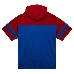 New York Giants Off Field Vintage Logo Short Sleeve Pullover Hoodie - Royal sale
