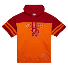 Tampa Bay Buccaneers Off Field Vintage Logo Short Sleeve Pullover Hoodie - Orange discount