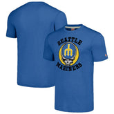 Seattle Mariners Homage Grateful Dead Tri-Blend T-Shirt - Royal