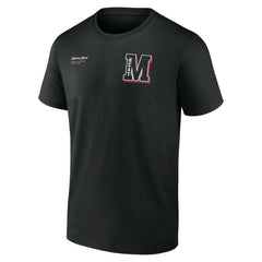 Miami Heat Split Zone T-Shirt - Black sale