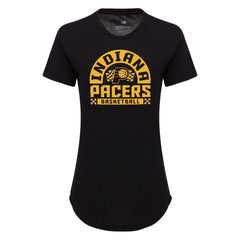 Indiana Pacers Sportiqe Women's Phoebe Super Soft Tri-Blend T-Shirt - Black on sale