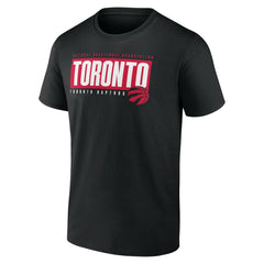 Toronto Raptors Blocked Out T-Shirt - Black outlet
