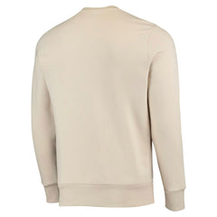 New York Mets Majestic Threads Fleece Pullover Sweatshirt - Oatmeal
