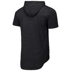 Baltimore Orioles Majestic Threads Tri-Blend Hoodie T-Shirt - Black