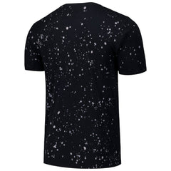 Los Angeles Dodgers Majestic Threads Splatter T-Shirt - Black/White