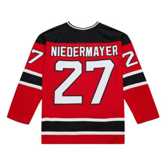 Scott Niedermayer New Jersey Devils Mitchell & Ness Big & Tall 1999/00 Blue Line 2.0 Jersey Red