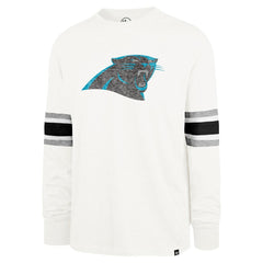 Carolina Panthers '47 Gridiron Premier Brex Long Sleeve T-Shirt - White outlet