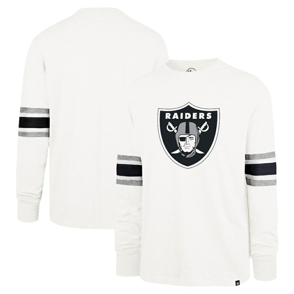 Las Vegas Raiders '47 Gridiron Premier Brex Long Sleeve T-Shirt - White cheap