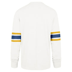 Los Angeles Chargers '47 Gridiron Premier Brex Long Sleeve T-Shirt - White outlet