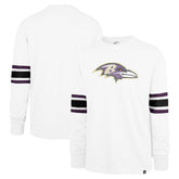 Baltimore Ravens '47 Gridiron Premier Brex Long Sleeve T-Shirt - White for sale