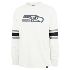 Seattle Seahawks '47 Gridiron Premier Brex Long Sleeve T-Shirt - White outlet