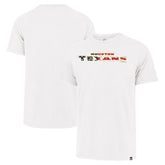 Houston Texans '47 Flag Script Franklin T-Shirt - White on sale