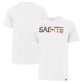 New Orleans Saints '47 Flag Script Franklin T-Shirt - White cheap