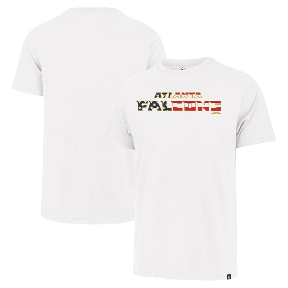 Atlanta Falcons '47 Flag Script Franklin T-Shirt - White discount