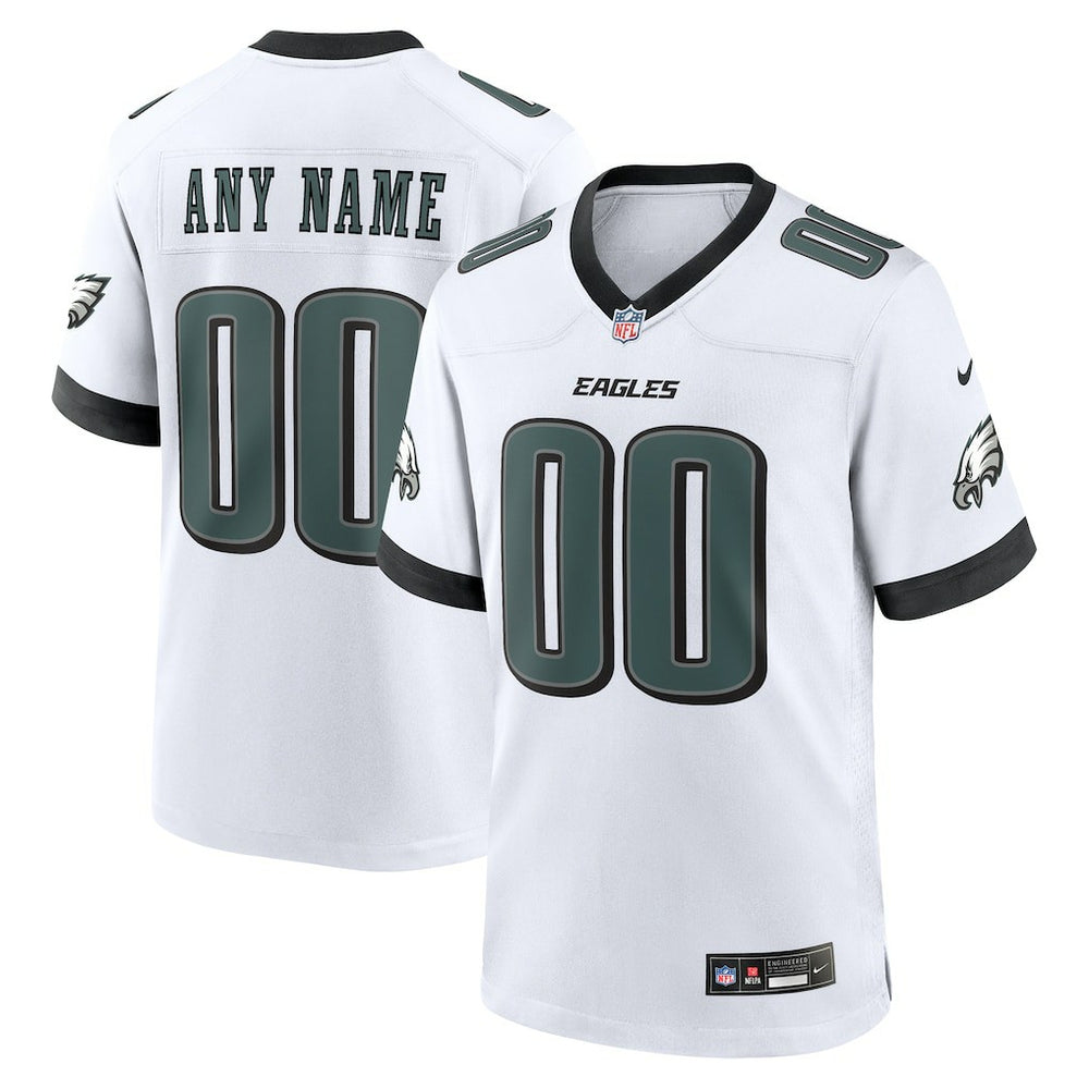 Philadelphia Eagles Custom Game Jersey - White | Nike outlet