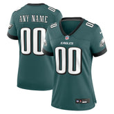 Philadelphia Eagles Women's Custom Game Jersey - Midnight Green | Nike sale