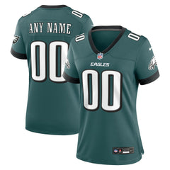 Philadelphia Eagles Women's Custom Game Jersey - Midnight Green | Nike sale