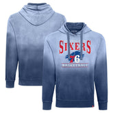 Philadelphia 76ers Sportiqe Unisex Blake Sun-Fade Pullover Hoodie - Royal shop