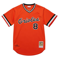 Cal Ripken Jr. Baltimore Orioles 2001 Cooperstown Collection Authentic Throwback Jersey - Orange | Mitchell & Ness