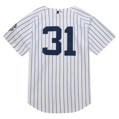 Ichiro Suzuki New York Yankees 2014 Cooperstown Collection Authentic Throwback Jersey - White | Mitchell & Ness