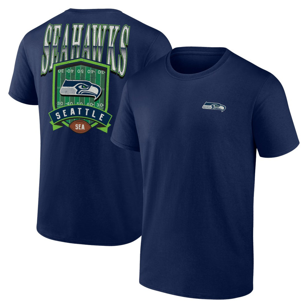 Seattle Seahawks Full Range T-Shirt - College Navy outlet