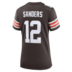Shedeur Sanders Cleveland Browns Women's 2025 NFL Draft Game Jersey - Brown | Nike discount