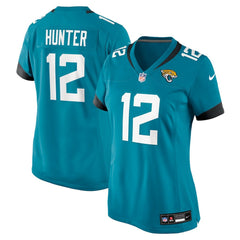 Travis Hunter Jacksonville Jaguars Women's 2025 NFL Draft First Round Pick Team Game Player Jersey - Teal | Nike discount