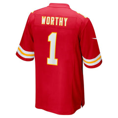 Xavier Worthy Kansas City Chiefs Player Game Jersey - Red | Nike online