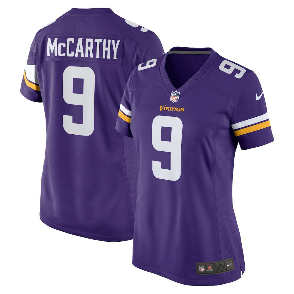J.J. McCarthy Minnesota Vikings Women's Player Game Jersey - Purple | Nike discount