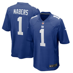 Malik Nabers New York Giants Player Game Jersey - Royal | Nike outlet