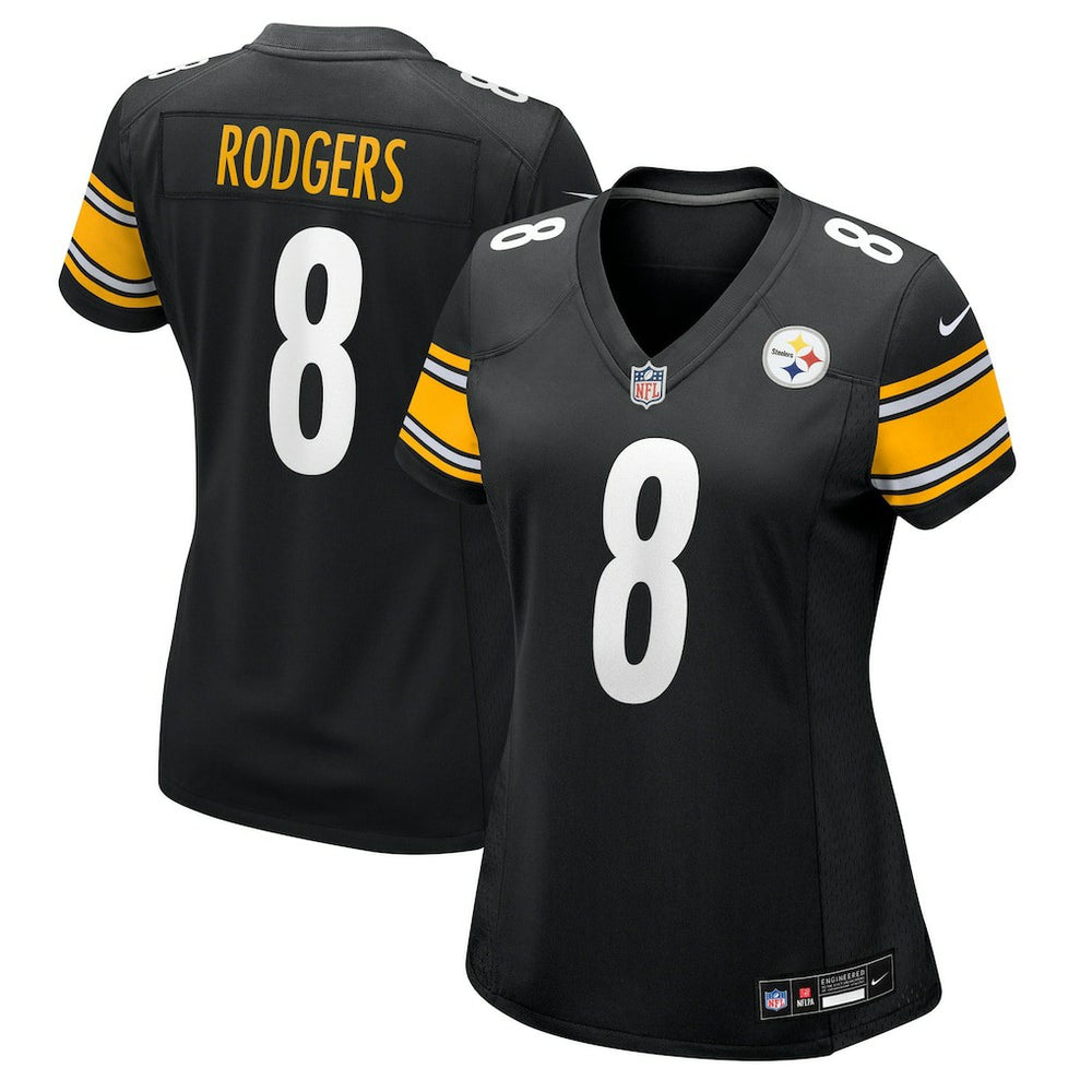Aaron Rodgers Pittsburgh Steelers Women's Game Jersey - Black | Nike sale