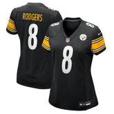 Aaron Rodgers Pittsburgh Steelers Women's Game Jersey - Black | Nike sale