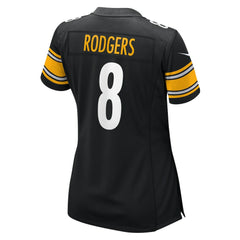 Aaron Rodgers Pittsburgh Steelers Women's Game Jersey - Black | Nike sale
