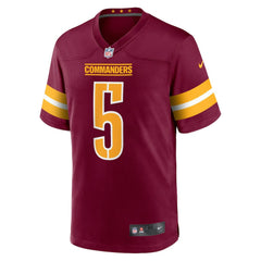 Jayden Daniels Washington Commanders Player Game Jersey - Burgundy | Nike online