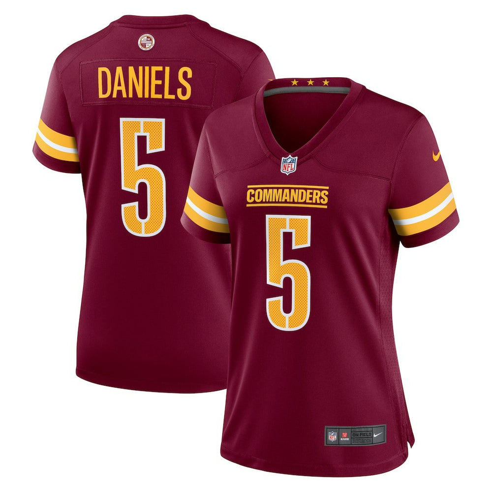 Jayden Daniels Washington Commanders Women's Player Game Jersey - Burgundy | Nike sale